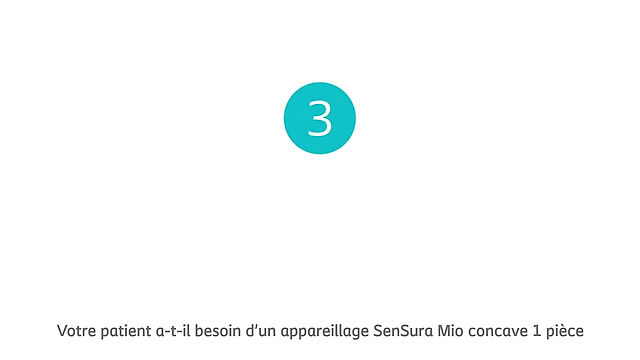Obtenir le bon ajustement avec SenSura® Mio Concave